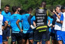 equipe do gremio reunida