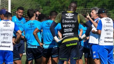 equipe do gremio reunida