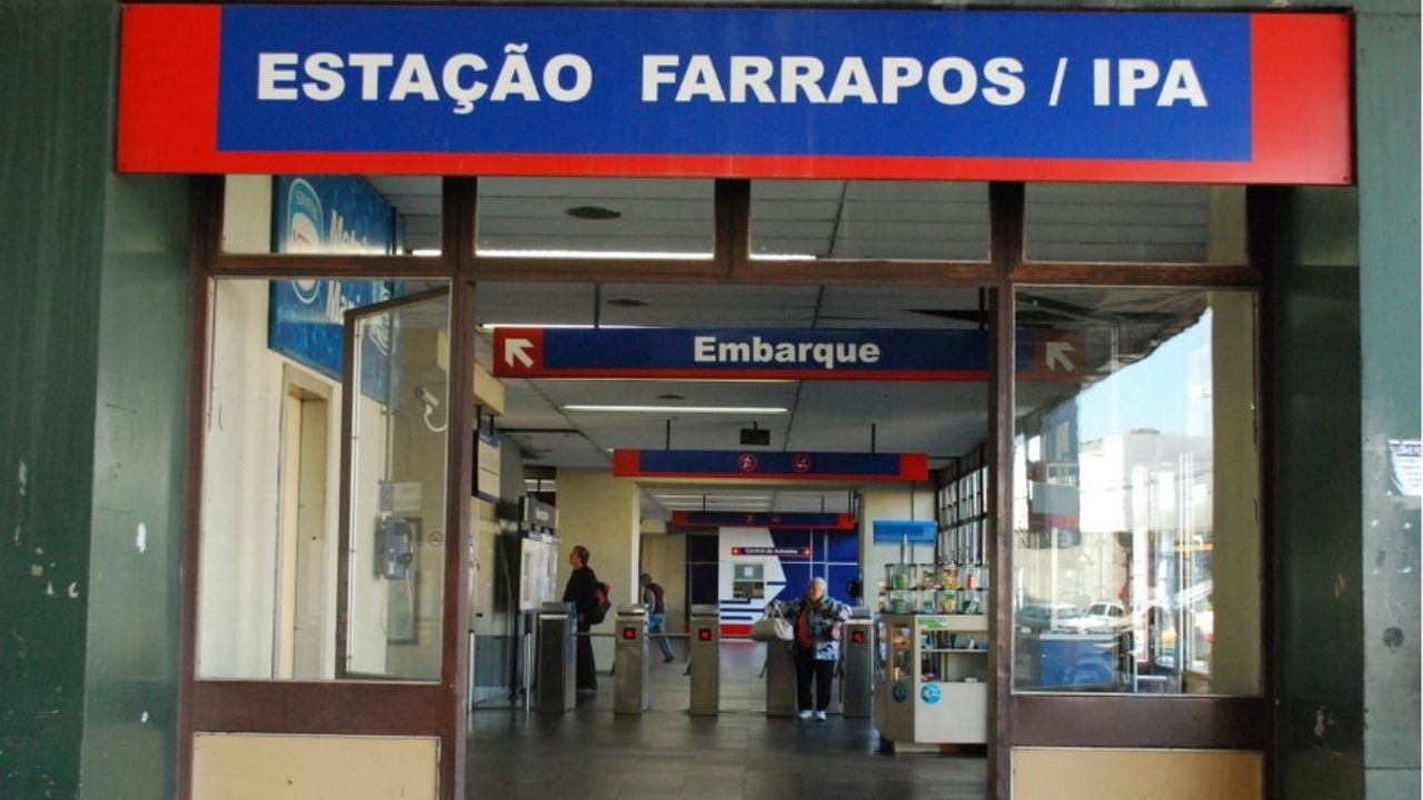 estação farrapos porto alegre