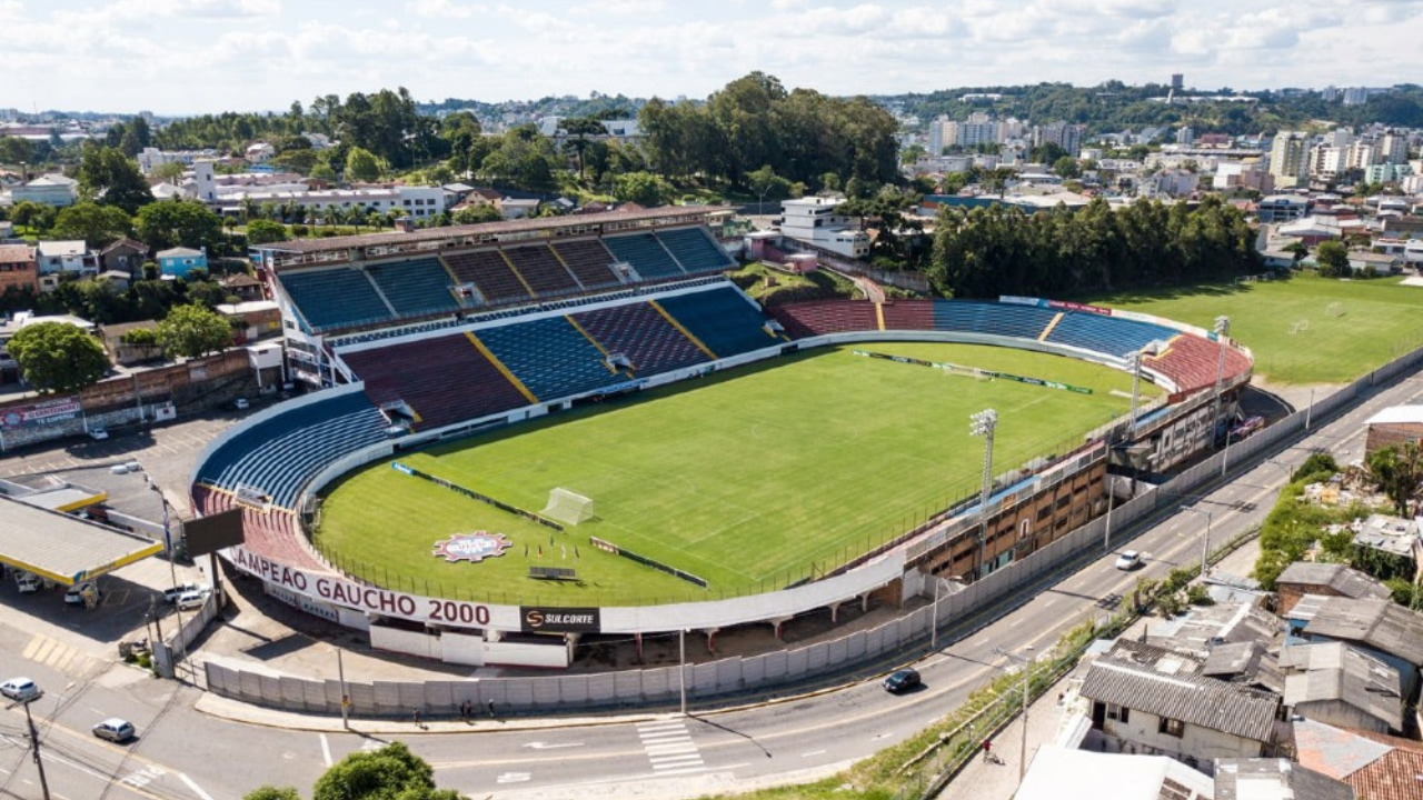 Estádio centenario será utilizado pello gremio