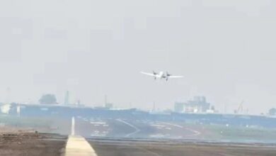 Decolagem de avião Aeroporto Salgado Filho