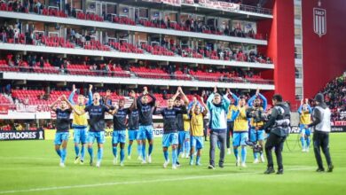 Gremio x estudiantes, jogadores aplaudem torcida