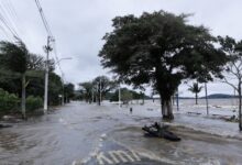 Bairro de ipanema sofre com alagações e situação inusitada