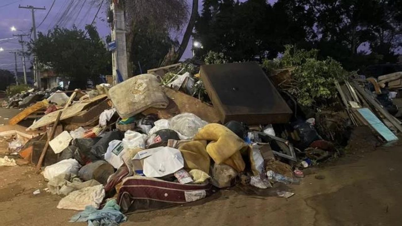 risco de contaminação por lixo em porto alegre