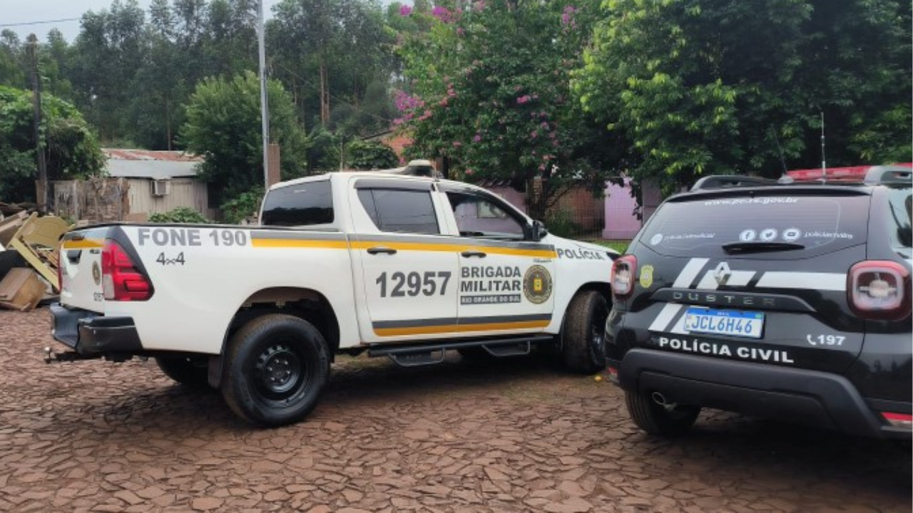 operação em conjunto da brigada militar e policia civil