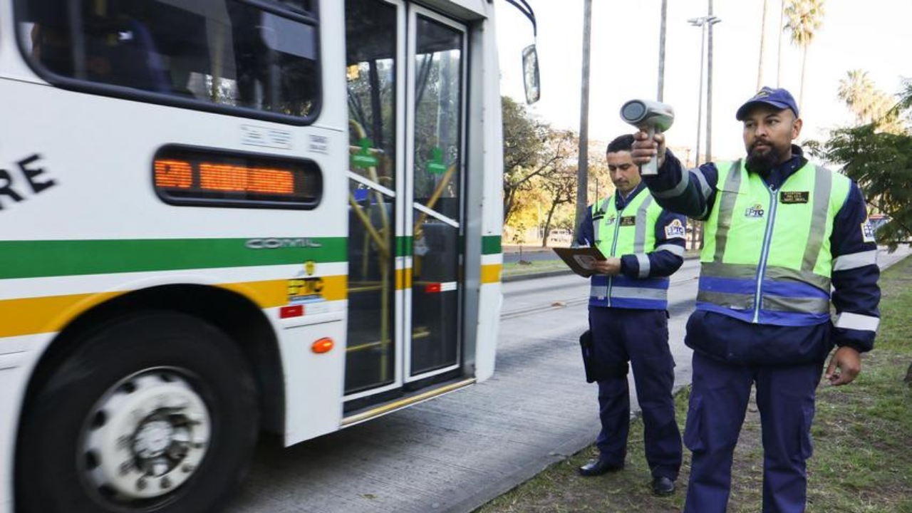 operação de trânsito em pporto alegre