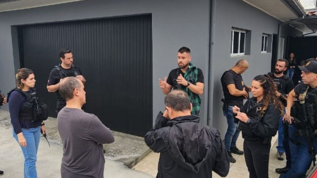 Policia civil reunida para operação