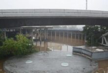 Rodoviária de Porto Aelgre inundada