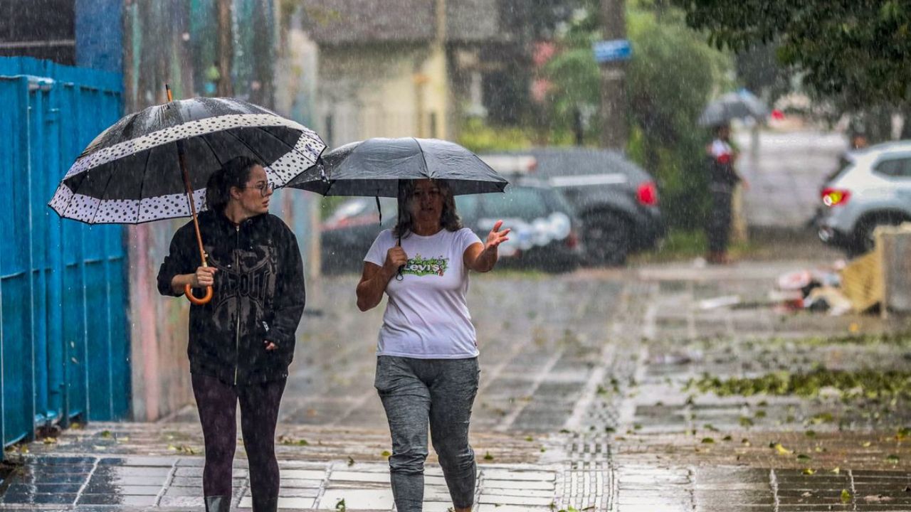 chuva e frio devido a uma instabilidade climática no estado