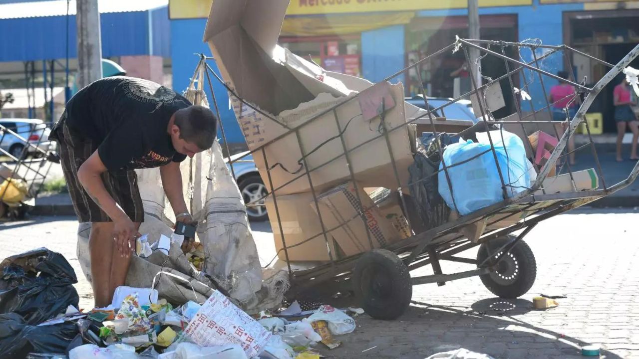 recicladores em Porto Alegre