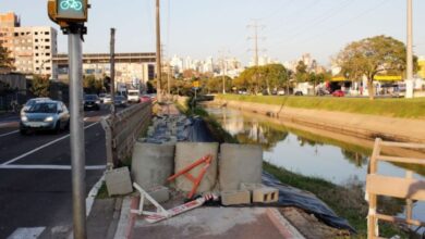 ciclovia da Avenida Ipiranga em Porto Alegre