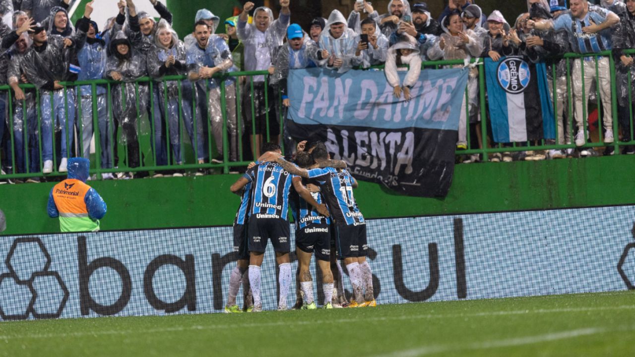 equipe Grêmio x Vasco