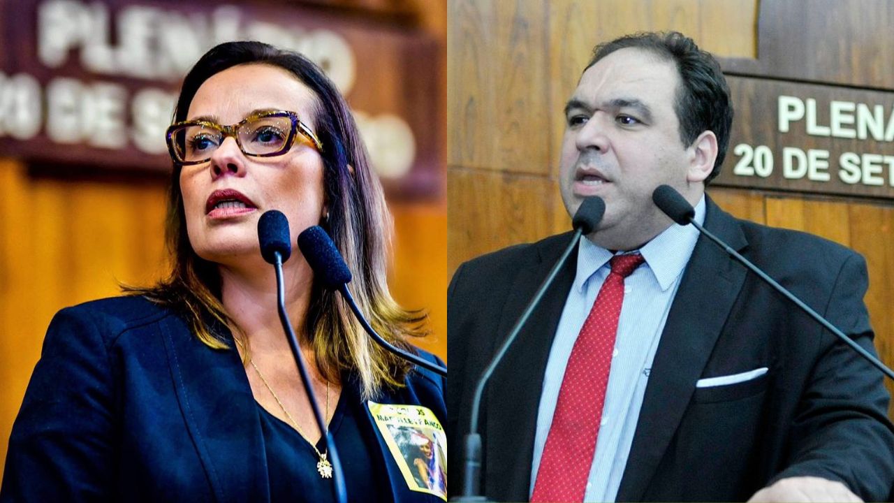 possíveis candidatos da “terceira via” na eleição à prefeitura de Porto Alegre Dr. Thiago e Juliana Brizola