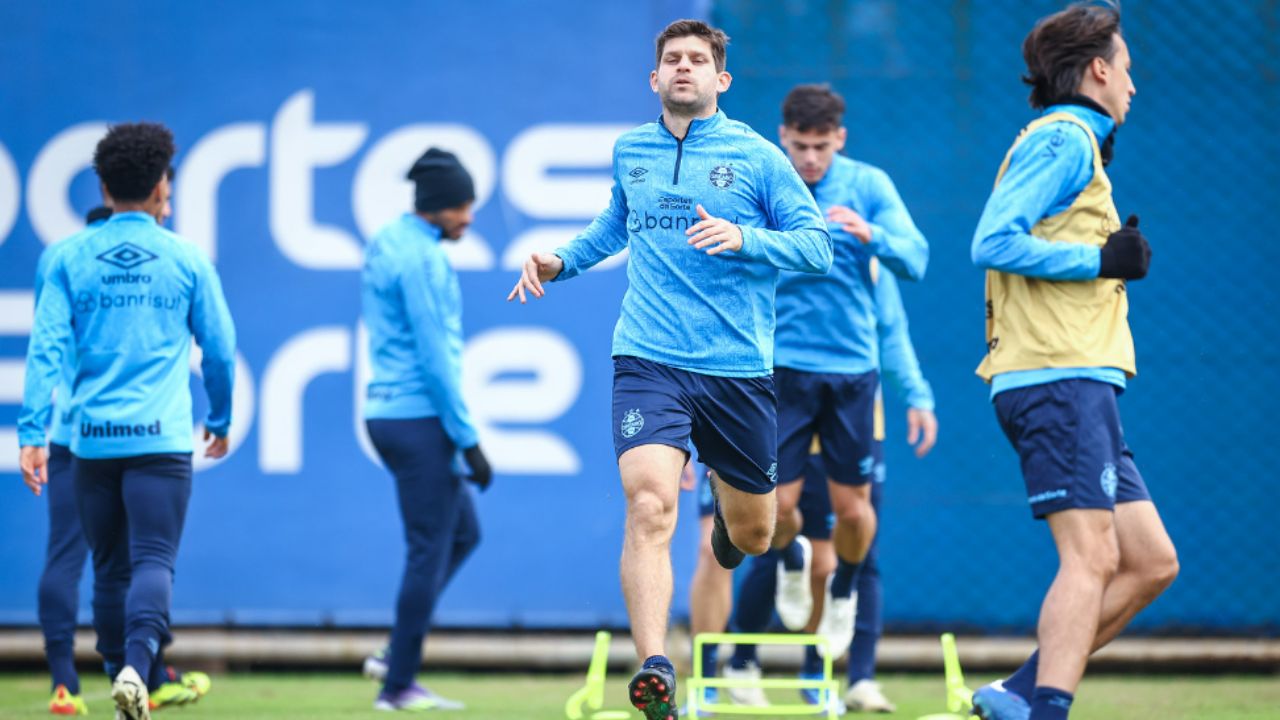 Kannemann treino do gremio