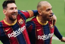 Martin braithwaite e messi barcelona gremio