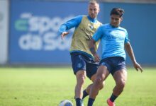 Arezo treino gremio