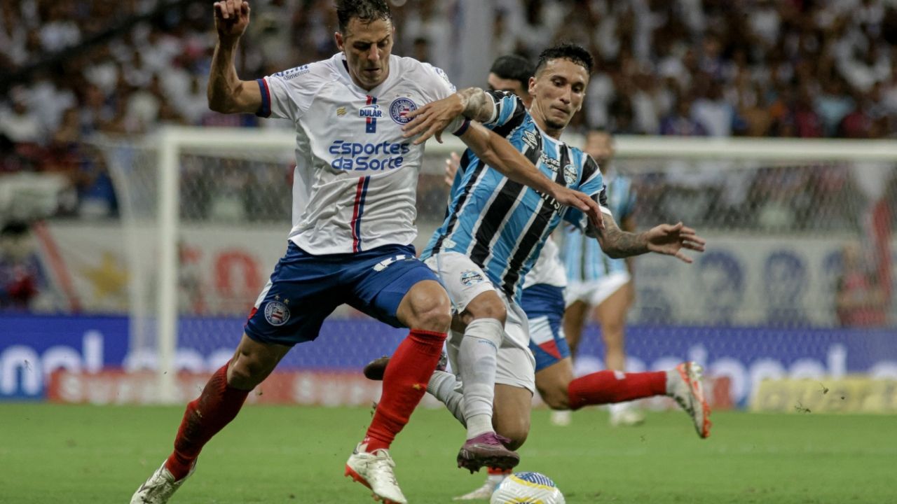 Dodi em jogo contra o Bahia 