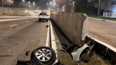 Motorista de Aplicativo sofre acidente SURREAL em Porto Alegre