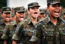 exercito feminino