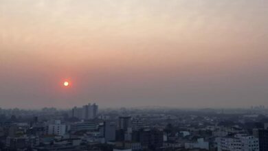 Fumaça que se desloca das queimadas na Amazônia cobre a Região de Porto Alegre