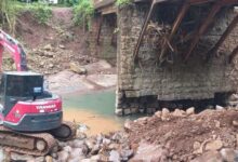 Obras de recuperação da ponte do Rio Piaí iniciam com previsão de conclusão em 45 Dias