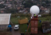 Novo radar meteorológico é instalado em Porto Alegre