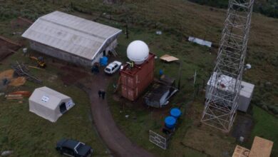 Novo radar meteorológico é instalado em Porto Alegre