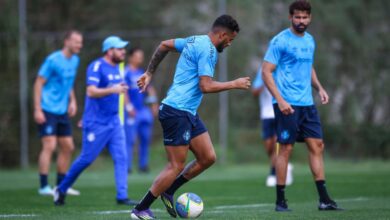 reinaldo e diego costa treino grêmio