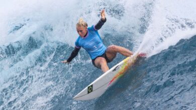 Surfista natural de Porto Alegre conquista medalha nas Olimpíadas da Paris Tatiana Weston