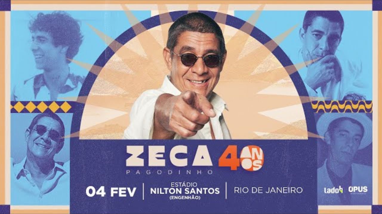 zeca pagodinho turne 40 anos