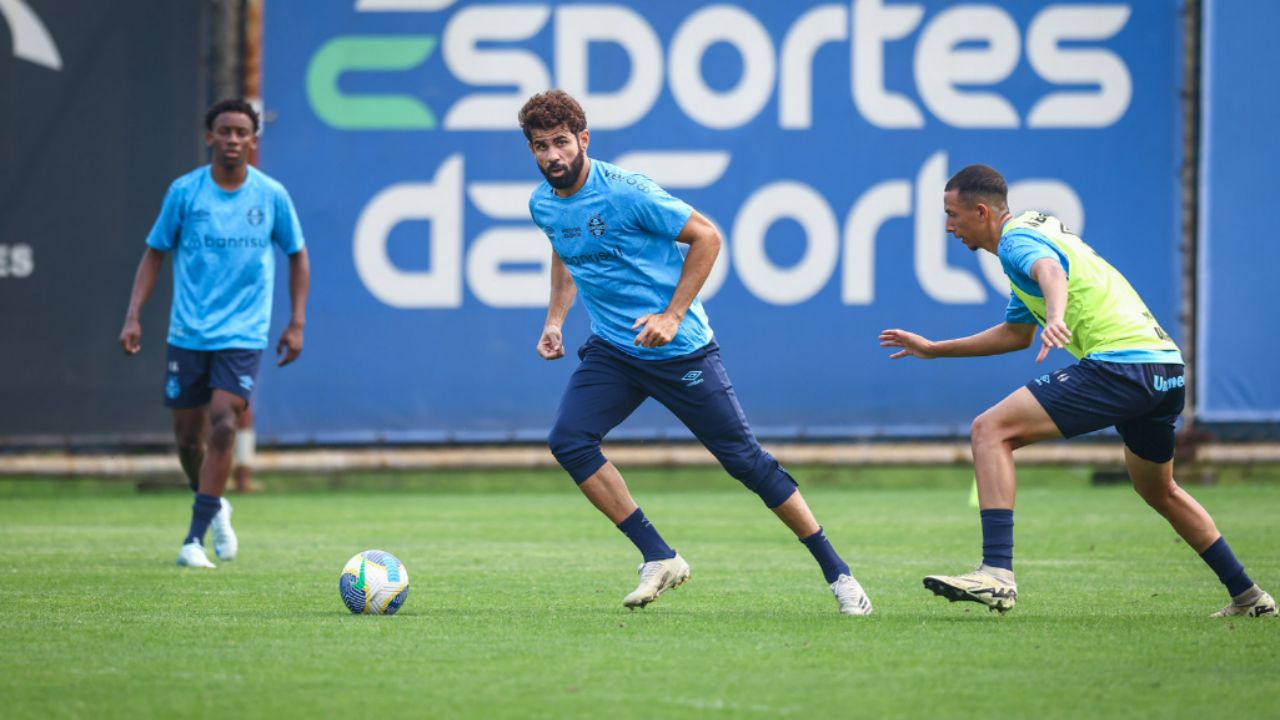 Diego costa treino gremio